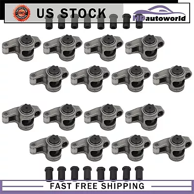 Stainless Steel Roller Rocker Arm For Sbc 350 Small Block Chevy 1.5 Ratio 3/8'' • $114.25