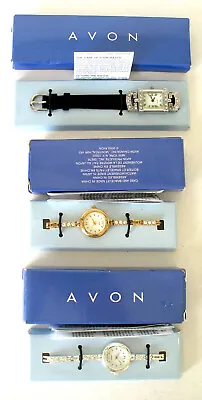 Choice Of 3 Vintage AVON Watches  -  NEW In Boxes • $19