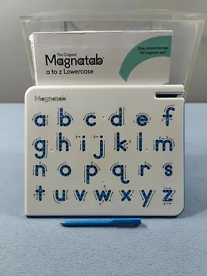 £19.37 • Buy KID O THE ORIGINAL MAGNATAB A TO Z LOWER CASE LETTERS WITH MAGNETIC STYLUS PEN