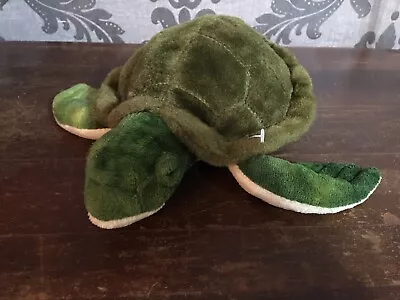 Adventure Planet Sea Turtle Plush Green Stuffed Animal Cream Ocean • $6.38