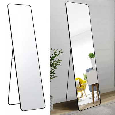 Large Long Full Length Wall Floor Mirror Free Standing Dressing Mirror 37x147cm • £35.95