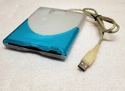 VST USB External Floppy 3.5  Disk Drive FDUSB-M YD-8U10 Blue • $25