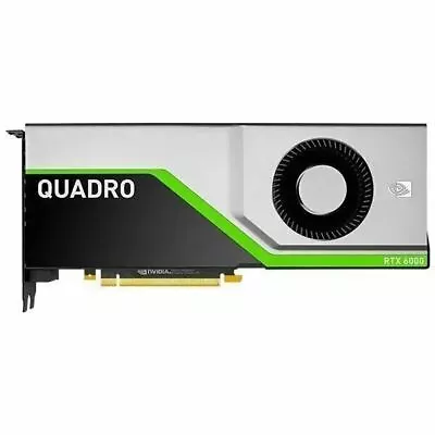 NVIDIA QUADRO RTX 6000 TURING GPU GRAPHICS CARD 24GB RETAIL Full Height Tracing • $2631.06