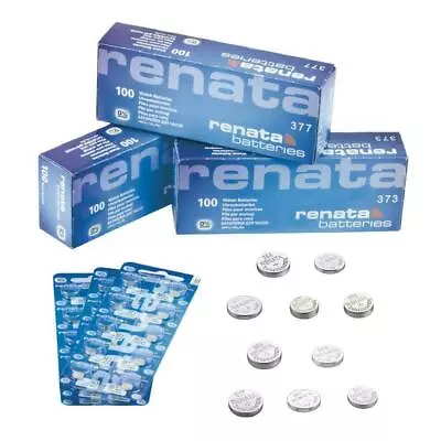 Renata Watch Batteries 371 377 364 390 321 CR 2032 2016 2025 Battery Coin Cell • £2.29