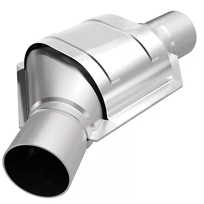 Magnaflow 99176HM Universal High-Flow Catalytic Converter Oval 2.5  In/Out OBDII • $172