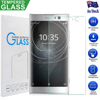 $3.99 • Buy For Sony Xperia XA2 |XA1 | XA1 Ultra | XZ2 Tempered Glass Screen Protector Guard
