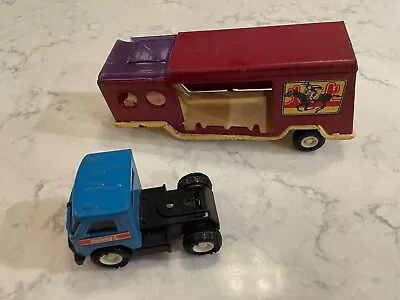 Vintage Lot Of  2 Buddy L Toy Truck And Horse Trailer • $6.99