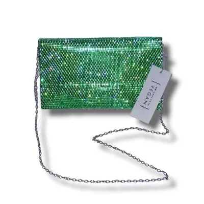 NWT Calin Collection Metallic Clutch With Chain • $65