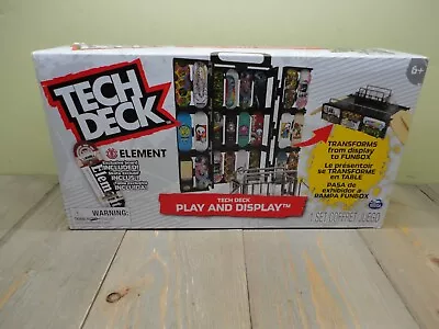 Tech Deck Play & Display Transforming Ramp Set & Carrying Case New Open Box • $17.43