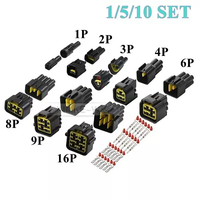 1-16 Pin Furukawa Automotive Male Female Waterproof Electric Connector Plug Kit • $8.38