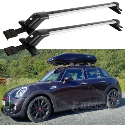 For MINI Cooper S R56 R52 R53 Roof Rack Cross Bar Aluminum Luggage Kayak Carrier • $135.59