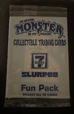 1991 Morrison Entertainment 7 Eleven The Original Monster In My Pocket Fun Pack • $7.99