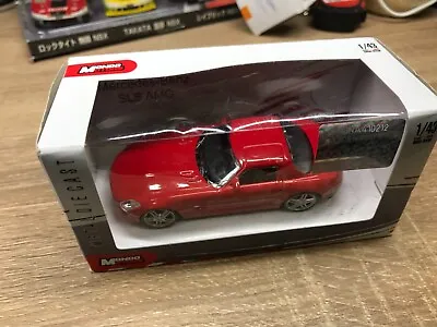 MONDO MOTORS - Scale 1/43 - Mercedes-Benz SLS AMG - RED - Mini Car - R22 • $18.19