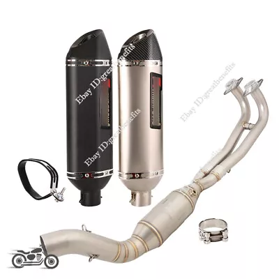 For Yamaha TMAX 530 2017-2019 Exhaust Muffler Silencer System Header Link Pipe • $224.64