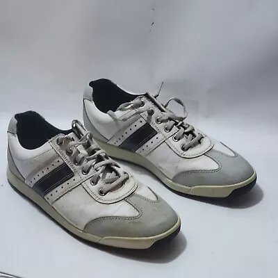 FJ Footjoy Contour Casual Mens Size 10 M White Golf Spikeless Shoes 54290 • $34.99