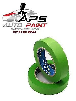 Car Body Spray Painting Masking Tape Paint Green 1 Inch 24mm X 45m • $7.41