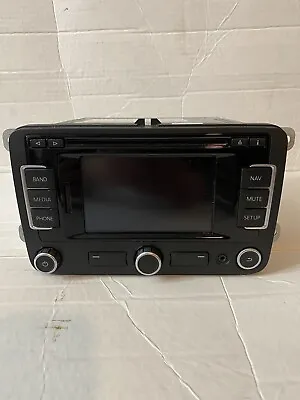 09-16 VW CC Passat Jetta RNS 315 Navigation Radio  CD DVD Bluetooth Player • $130