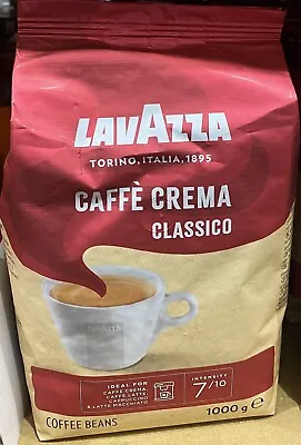 Lavazza Coffee Crema Classico Beans 1000g • $29.95