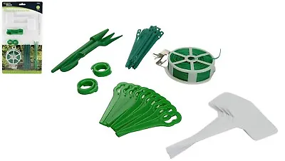 53pc Garden Plant Label Twist Tie Cable Ties  Trimmer Blade Transplanting Tool • £6.99