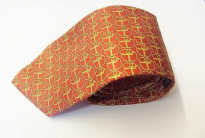 Grand Prix Sportique Vintage Motor Racing Helmet Design Silk Mens Collectors Tie • £25.99