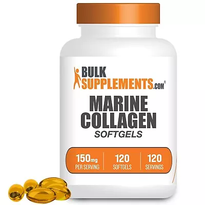 BulkSupplements Marine Collagen Softgels • $19.96