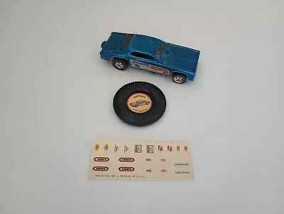 Original Vintage 1969 Redline Hot Wheels McEwen Mongoose With Stickers & Button • $69.99