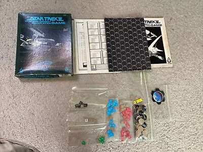$38.46 • Buy Star Trek RPG Star Trek III Starship Combat Game VINTAGE 2nd Edition
