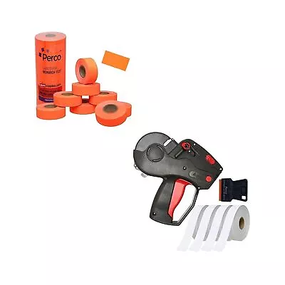 Monarch 1131 Price Gun With Labels Starter Kit Bundle With Perco Fluorescent ... • $171.32