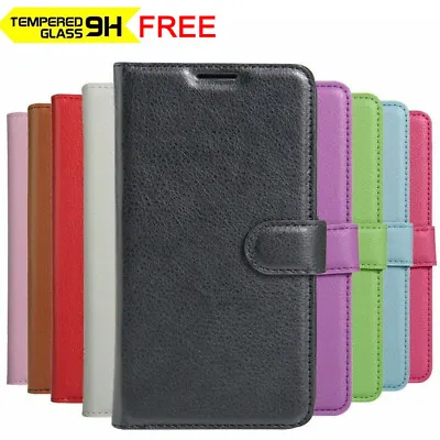 For New Optus X Start 3 Premium PU Leather Wallet Flip Phone Case Cover • $9.95