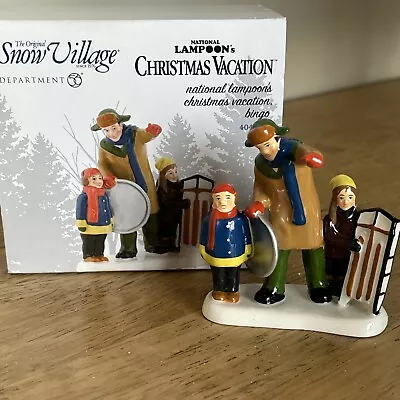 Department 56 National Lampoon's Christmas Vacation Bingo Sledding 4042410 • £33.72