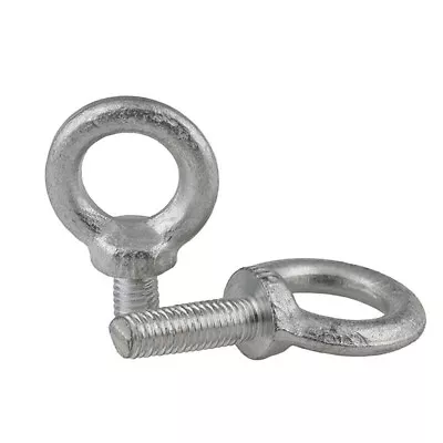 Eye Screws Bolt  Galvanized Carbon Steel Lifting Ring Bolt • $2.29