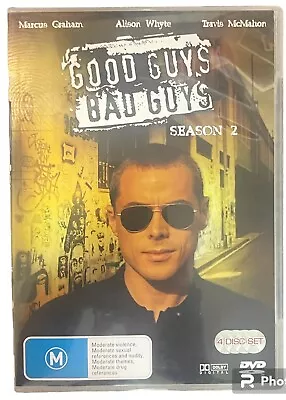 Good Guys Bad Guys : Complete Season 2 (DVD) Australia Region 4 Good Condition • $1.50