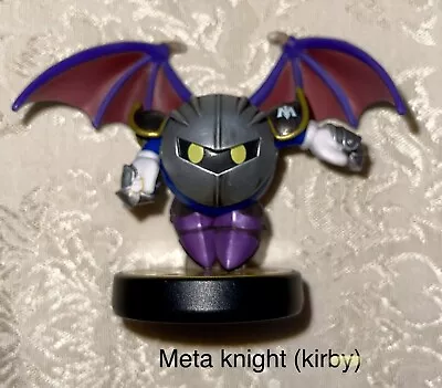 Genuine Nintendo Meta Knight (Kirby) Super Smash Bros. Amiibo Loose Figure • $19.95
