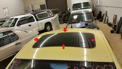 $125 • Buy 2001 Vw Beetle Sun Moon Roof Glass Window Only