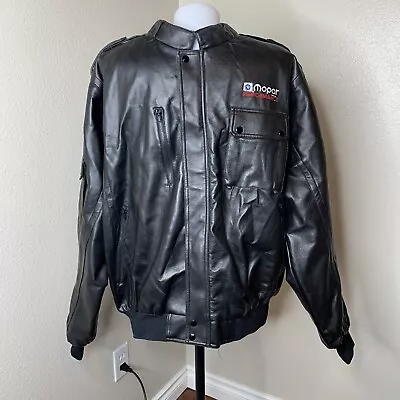 Mopar Performance Fashion Athletic Wear 11590 Men’s Sz L Black Polyurethane Coat • $50.15