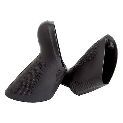 SRAM RED 2013+ ERGODYNAMIC BRAKE LEVER SHIFTER BLACK TEXTURED HOODS 10/11 Spd 22 • $29.95