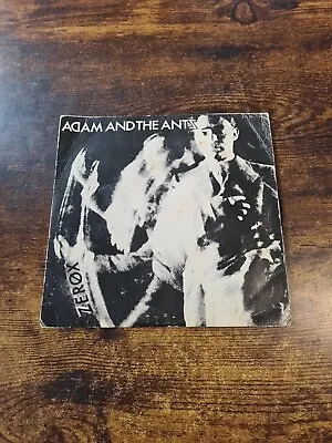 Adam And The Ants - Zerox - Do It Records - DUN8 - UK - 1st Press - 1979 - 7  • £4.99