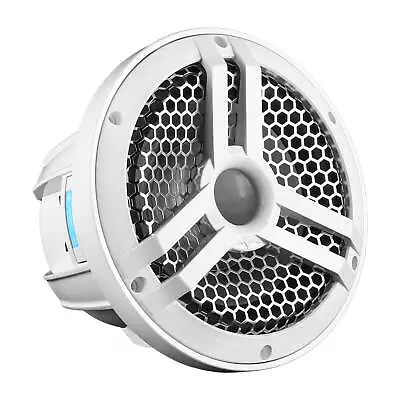 New Skar Audio Skm8wd4 8  500w Max Power Dual 4 Ohm Marine Subwoofer (white) • $152.99