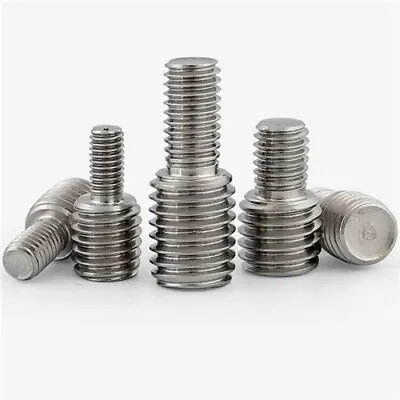 Metric Male Thread Bolt Screw Reducer Adapter Double Head Stud M4 M5 M6 M8 M10 • $1.98