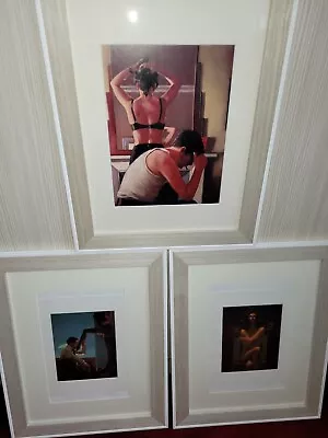 Set Of Three Beautiful Large Framed Vettriano Prints One Rare After The Affair • £88