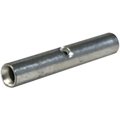 (100) Non-Insulated 26-24 Gauge Seamless Butt Splice Connector Wire Terminal USA • $12.95