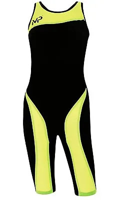 Michael Phelps X Presso WMN Black / Yellow Size 24 CW0020171 • £43.37