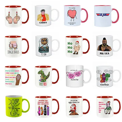 Funny Novelty Tea & Coffee Mug Christmas Xmas Secret Santa Gift Idea Men Women • £8.95
