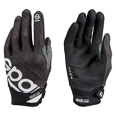 Sparco 002093NR3L MECA 3 Mechanics Gloves Black Large • $42.62