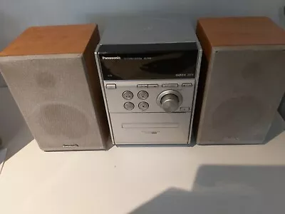 Full Working Panasonic SAPM3 Midi Hi Fi System Cd Digital Radio Rich Sound! • £5.99