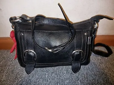Il Tutto Genuine Leather Bella Mini Nappy Bag Handbag & Teddy • $40