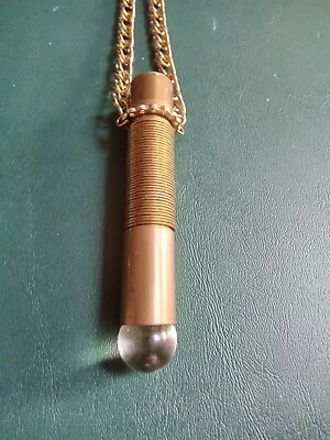 VTG Brass Kaleidoscope W/ 30 Inch Chain • $42.50