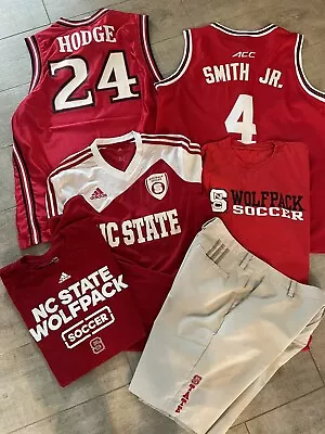 $95 • Buy NC State Basketball Jersey Hodge Smith Jr. Soccer Golf Adidas Nike ACC NCAA L