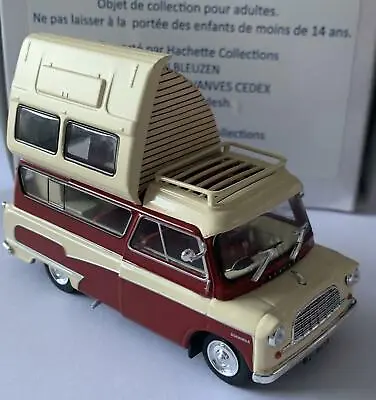 Bedford CA Dormobile Camper Van In Maroon/cream From 1965 1:43 Scale Model • £22