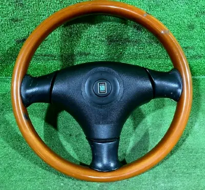 Nardi Mazda Miata Roarster Wood Steering Wheel 37cm 14.6  NB6C Handle Car Parts • $238.99